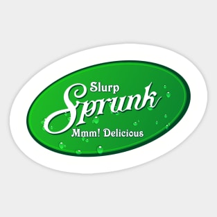 Sprunk Soda Sticker